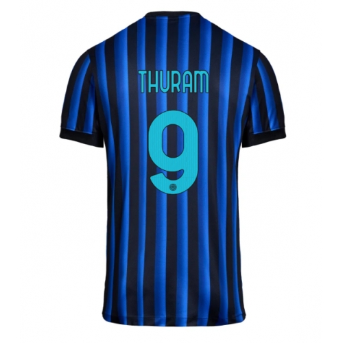 Billige Fotballdrakt Inter Milan Marcus Thuram #9 Replika Hjemmedrakt 2025-26 Kortermet Billige Fotballdrakt Inter Milan Marcus Thuram #9 Replika Hjemmedrakt 2025-26 Kortermet
